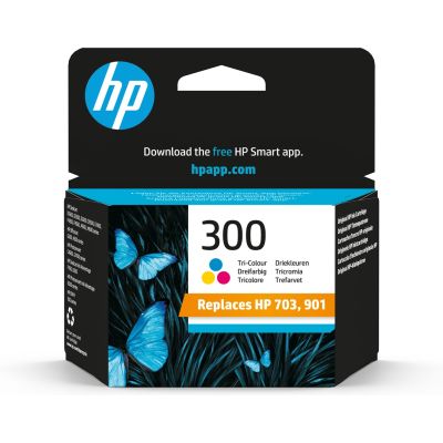 12. HP 300 Original Dreifarben-Tintenpatrone