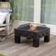 21. Heizbare Gartenfeuerschale Kvadrat FB.022