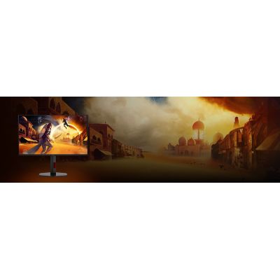 50. AOC G4 Q27G4ZDR Computermonitor 67,3 cm (26,5") 2560 x 1440 px Quad HD QD-OLED Schwarz, Rot