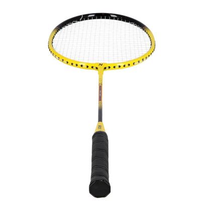4. NILS NRZ262 ALUMINIUM Badminton-Set 2 Schläger, 3 Federbälle, Netz 600x60cm, Hülle