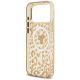 7. Guess Leopard Glitter MagSafe Hülle für iPhone 17 Pro Max - Braun