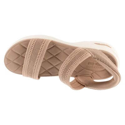 3. Skechers Slip-Ins: GO Walk Arch Fit 2.0 Sandale – Kennedy 140844-TAN Beige 36