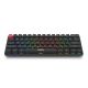2. Marvo Scorpion KG933G Saber 61 Kabelgebundene mechanische RGB-Gaming-Tastatur 60% UK-Layout (Schwarz) QWERTY-Tastatur Schwarz