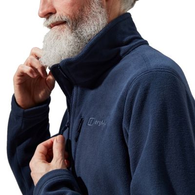 6. Berghaus Prism PT HZ Fleece-Sweatshirt Herren, Größe L, Blau