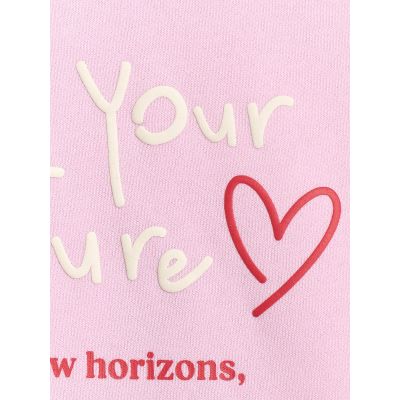 6. Oversized-Sweatshirt mit Kapuze, offen, für Mädchen, 4F 4FJRAW25TSWSF2429-56S