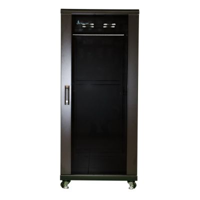 9. EXTRALINK Bodenschrank 37U 600x1000 Schwarz