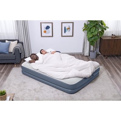 18. Bestway 6716T Luftmatratze Doppelmatratze Blau, Grau