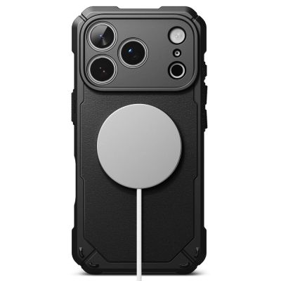 3. Ringke Rugged Gear Magnetische MagSafe-Hülle für iPhone 18 Pro Max / 17 Pro Max – Schwarz