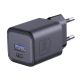 26. 3mk Hyper Charger PD 33W GaN QC4+ PPS AFC FCP SCP 1A1C Wandladegerät – Schwarz