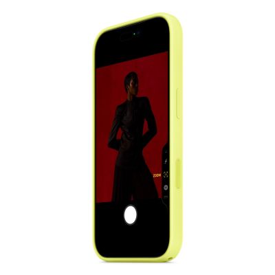 4. Apple iPhone 17 Pro Silikonhülle mit MagSafe (Neongelb)