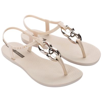 2. Ipanema Sandal Class Damen Flip-Flop Sandalen, modisch, hellbeige