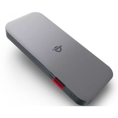 6. Lenovo Go 10.000 mAh Powerbank, G0A3LG1WWW, USB-C, Grau