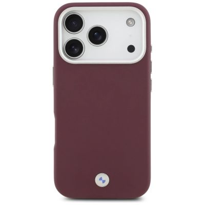 3. BMW-Logo-Metallhülle mit MagSafe-Funktion für iPhone 17 Pro – Rot
