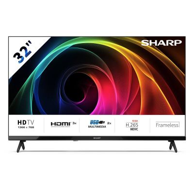 2. LED-Fernseher 32" SHARP 32HA1205E 32 Schwarz
