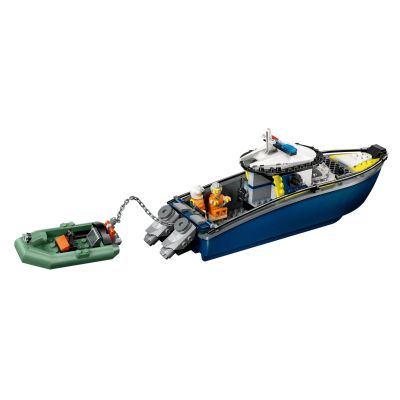 4. LEGO CITY 60456 Verfolgungsjagd mit Polizeiboot