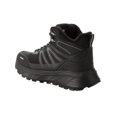 5. Lee Cooper Herren-Winter-Trekkingstiefel, gefüttert, wasserdicht, schwarz