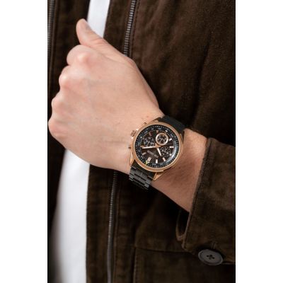 4. Herrenuhr PAUL LORENS PL20009B-1A4 + Box