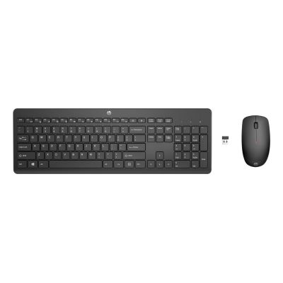 12. HP 230 Kabellose Maus- und Tastatur-Kombination Kabellos Schwarz 18H24AA#ABB