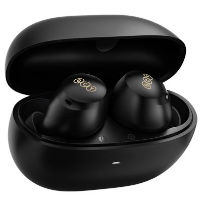 2. QCY ArcBuds In-Ear-Kopfhörer mit ANC, IPX5, Bluetooth 5.3 – Schwarz