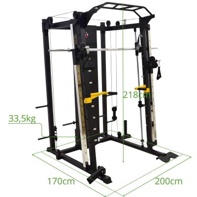 24. ATLAS MULTIFUNKTIONALER TRAININGSSTAND 6500 HEROS ENERO FIT