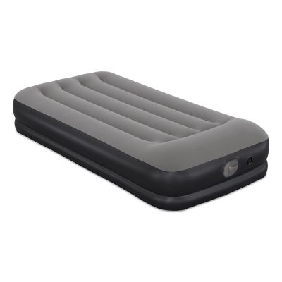 3. Bestway 671BT Luftmatratze, Einzelmatratze, Schwarz, Grau, Unisex