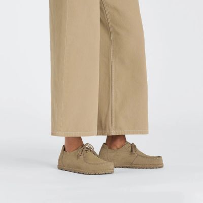 4. Birkenstock Herren-Mokassins UTTI LACE 1027274 GRAU TAUPE (Standardweite)