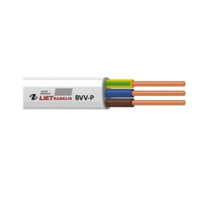 BVV-P 2x2,5 Weiß 100 m Kabel