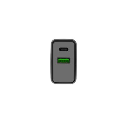 5. NATEC RIBERA USB-A + USB-C 20W POWER DELIVERY LADEGERÄT SCHWARZ NUC-2062