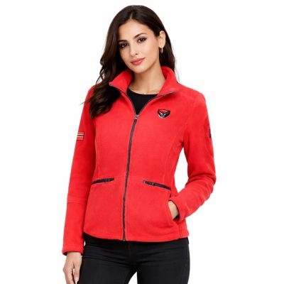 6. Geographical Norway Damen-Fleecejacke Tisaline Red Db Lady 047-1 rot (WZ7986F/GN-Red)