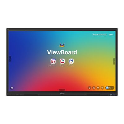 5. Viewsonic IFP6541 Interaktives Whiteboard 165,1 cm (65") 3840 x 2160 px Touchscreen Schwarz