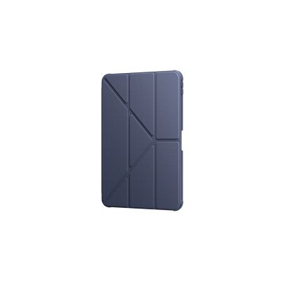 5. AmazingThing Titan Pro Hülle für iPad Pro 11" M5 mit 720° drehbarem Ständer und Stifthalter - Marineblau