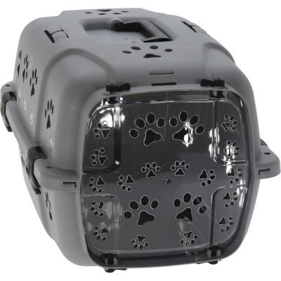 Haustiertransportbox 48 x 32 x 30 cm – Schwarz