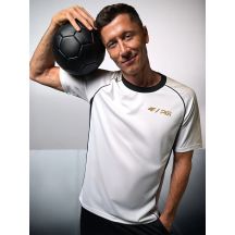 Herren-Schnelltrocknendes Trainingsshirt 4F | Robert Lewandowski RL9SSS26TFTSM2466-10S