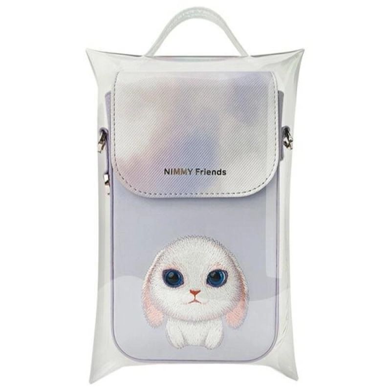 9. Nimmy Big Eyed Pet 2.0 Kaninchen-Telefontasche - Lila