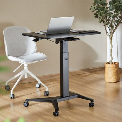 3. MACLEAN Mobiler Schreibtisch-Laptoptisch Schwarz MC-453B