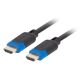LANBERG HDMI-KABEL M/M V2.1 1,8 m 8K 60 Hz CCS SCHWARZ