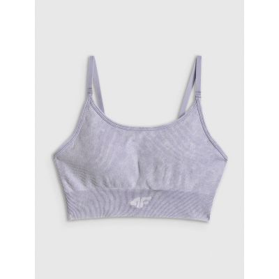 7. Nahtloser Trainings-BH für Damen mit leichtem Halt, Größe 4F, 4FWSS26USBAF203-51A