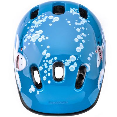 6. Meteor KS06 Baby Shark Fahrradhelm Größe S 48-52cm Jr 24829