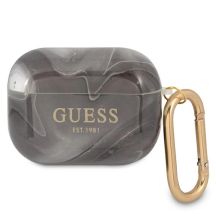Guess GUAPUNMK AirPods Pro Cover schwarz/schwarz Marble Collection