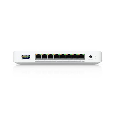 3. Ubiquiti UDB-Switch 2,5G Ethernet (100/1000/2500) PoE-Unterstützung Weiß