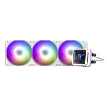 Zalman ALPHA2 DS A36 Komplett mit Wasserkühlung, 2,7-Zoll-LCD, 360 mm – Weiß