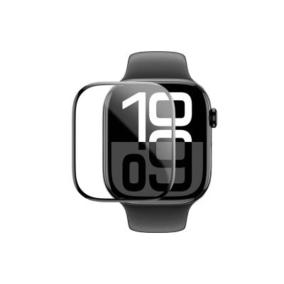 3. AmazingThing Radix Film Schutzfolie mit schwarzem Rahmen für Apple Watch 42 mm
