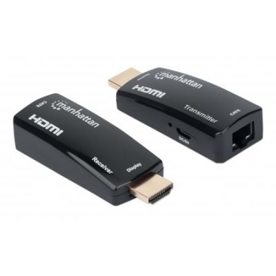 MANHATTAN Compactor 1080p HDMI über Ethernet Extender-Kit