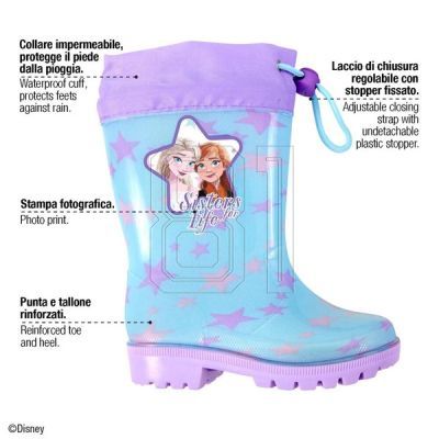 7. Perletti Frozen Jr 98077 Gummistiefel