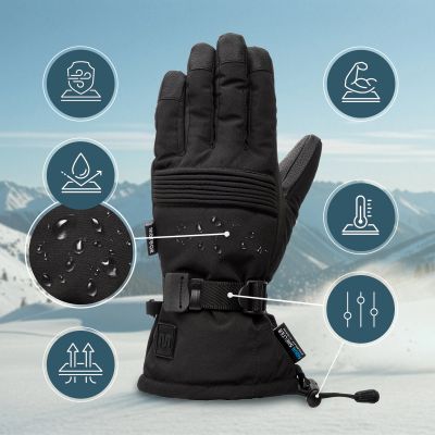 19. Meteor Alpora M Winterhandschuhe schwarz