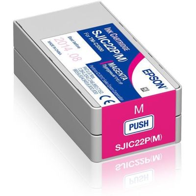 2. Epson Tinte für SJIC22P TM-C3500 Magenta