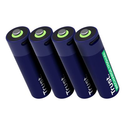 3. AA Trust USB-C-Akkus, 4er-Pack
