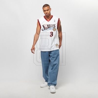 3. Mitchell & Ness NBA Swingman Heimtrikot 76ERS 00 Allen Iverson M SMJYGS18200-P76WHIT00AIV