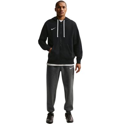 13. Nike Park 26 Fleece-Kapuzenpullover mit durchgehendem Reißverschluss, Herren, Schwarz, IB1228 010