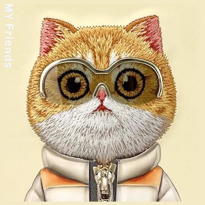 7. Nimmy Cool&Cute 2.0 Cat Case für iPhone 16 Pro - Grün